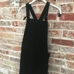 Corduroy jumper with pockets